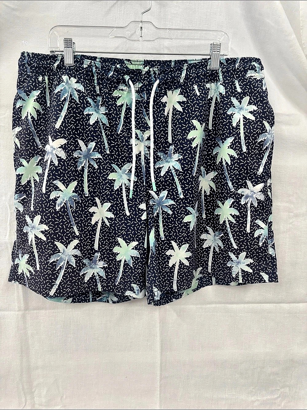Resort Swimwear Resort Swim Trunk Men's Palm Tree Swim Trunks XL Like New